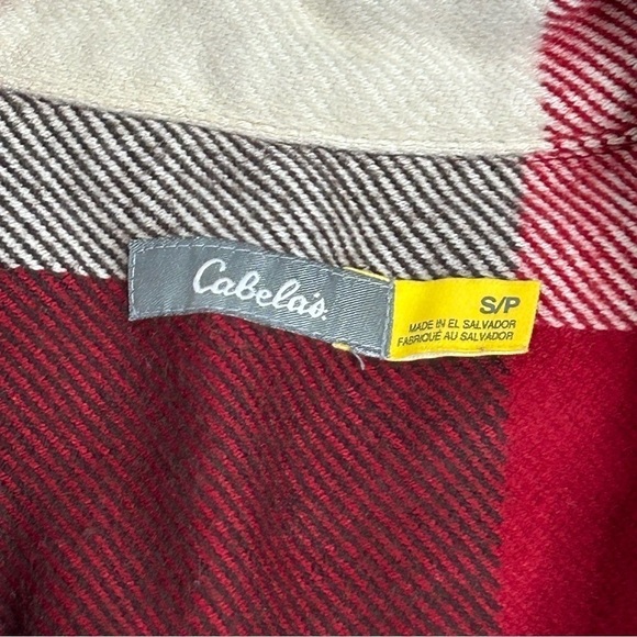 Cabela’s Plaid Button Down Shacket - Picture 7 of 11